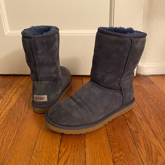 UGG Shoes Ugg Australia Classic Short Blue Boots Size 9 Poshmark